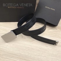 BV皮帶-12 原單 新款正裝皮帶 手工編織皮帶