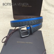 BV皮帶-13-2 原單 拼色手工編織皮帶  为休闲装或正装造型增添优雅韵味