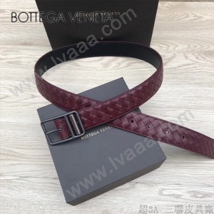 BV皮帶-11 原單 新款針扣 純手工編織皮帶