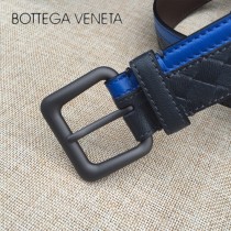 BV皮帶-13-2 原單 拼色手工編織皮帶  为休闲装或正装造型增添优雅韵味