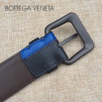 BV皮帶-13-2 原單 拼色手工編織皮帶  为休闲装或正装造型增添优雅韵味