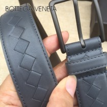BV皮帶-18 原單 經典款針扣手工皮帶 低調奢華