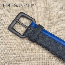 BV皮帶-13-2 原單 拼色手工編織皮帶  为休闲装或正装造型增添优雅韵味