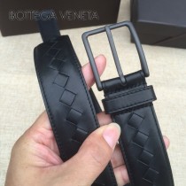 BV皮帶-18-5 原單 經典款針扣手工皮帶 低調奢華