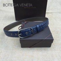 BV皮帶-19 原單 手工編織針扣皮帶  低調奢華