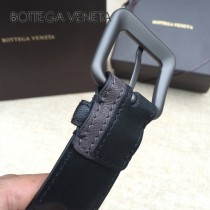 BV皮帶-13 原單 拼色手工編織皮帶  为休闲装或正装造型增添优雅韵味