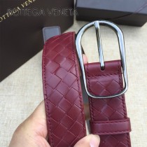 BV皮帶-19-1 原單 手工編織針扣皮帶  低調奢華