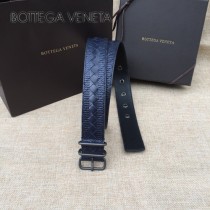 BV皮帶-24-1 原單 新款針扣 刺繡 男士休閑皮帶