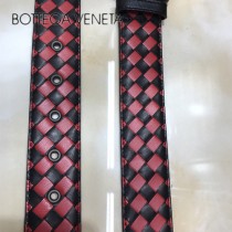 BV皮帶-22-2 原單 新款拼色 手工編織皮帶