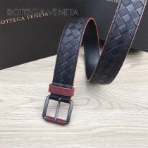 BV皮帶-28 原單 彩色油邊  手工編織皮帶 低調奢華