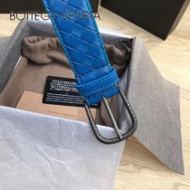 BV皮帶-29-2 原單  新款镍色扣头 手工編織皮帶  低調奢華的典範