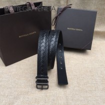 BV皮帶-24 原單 新款針扣 刺繡 男士休閑皮帶