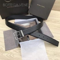 BV皮帶-26 原單 新款針扣 男士休閒或正裝皮帶
