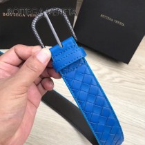BV皮帶-29-2 原單  新款镍色扣头 手工編織皮帶  低調奢華的典範