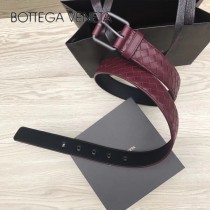 BV皮帶-21 原單 新款扣頭 手工編織皮帶