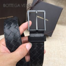 BV皮帶-25-2 原單 新款針扣 镍色扣头 手工編織皮帶