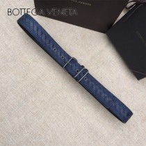 BV皮帶-24-1 原單 新款針扣 刺繡 男士休閑皮帶