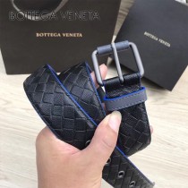 BV皮帶-28-2 原單 彩色油邊  手工編織皮帶 低調奢華