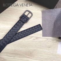 BV皮帶-27-1 原單 新款針扣 純手工編織皮帶