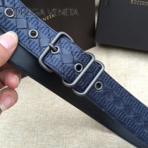 BV皮帶-24-1 原單 新款針扣 刺繡 男士休閑皮帶