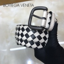 BV皮帶-22-1 原單 新款拼色 手工編織皮帶