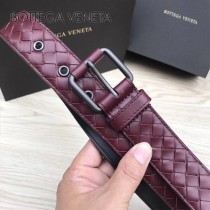 BV皮帶-21 原單 新款扣頭 手工編織皮帶