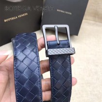 BV皮帶-25-1 原單 新款針扣 镍色扣头 手工編織皮帶
