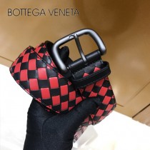 BV皮帶-22-2 原單 新款拼色 手工編織皮帶