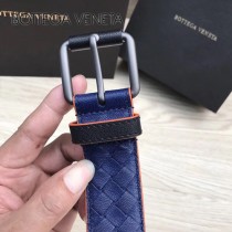 BV皮帶-28-3 原單 彩色油邊  手工編織皮帶 低調奢華