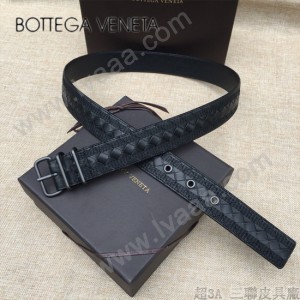 BV皮帶-24 原單 新款針扣 刺繡 男士休閑皮帶