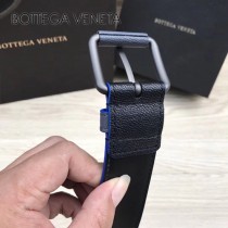 BV皮帶-28-2 原單 彩色油邊  手工編織皮帶 低調奢華