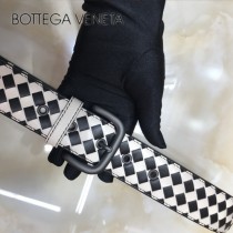BV皮帶-22-1 原單 新款拼色 手工編織皮帶