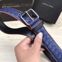 BV皮帶-28-3 原單 彩色油邊  手工編織皮帶 低調奢華