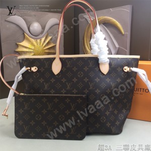 LV-M40995 路易威登新款原版皮Neverfull經典手袋 購物袋 子母包