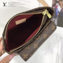 M51165 原版皮 肩帶可調節長短 肩帶長度約109~127