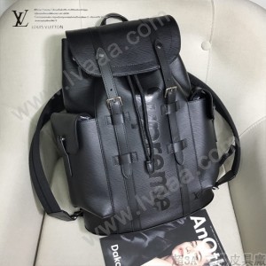 M41397  原單  雙肩包 以EPl水波紋牛皮制作