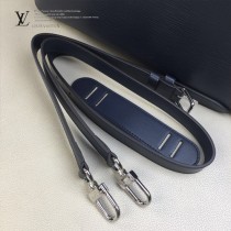 LV-M51689-01 路易威登新款原版皮黑色OLIVER BRIEFCASE公文包