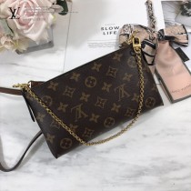 M41638-04  原版皮 手袋 Monogram帆布搭配柔軟粒面皮革的獨特設計