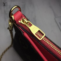 M41638-04  原版皮 手袋 Monogram帆布搭配柔軟粒面皮革的獨特設計