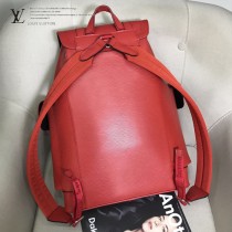 M41397  原單  雙肩包 以EPl水波紋牛皮制作
