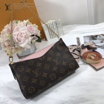 M41638-04  原版皮 手袋 Monogram帆布搭配柔軟粒面皮革的獨特設計