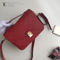 LV-M44072-04 路易威登新款原版皮Meties系列小牛皮壓花郵差包