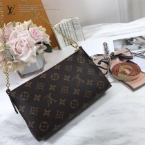 M41638-04  原版皮 手袋 Monogram帆布搭配柔軟粒面皮革的獨特設計