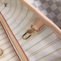 LV-N41361 路易威登新款原版皮Neverfull經典手袋