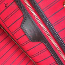LV-N41358 路易威登新款原版皮Neverfull經典手袋