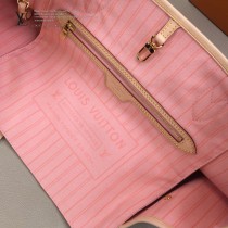 LV-N41605 路易威登新款原版皮Neverfull經典手袋