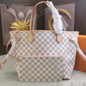 LV-N41605 路易威登新款原版皮Neverfull經典手袋