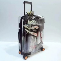 RIMOWA-0111 OFF-WHITE RIMOWA日默瓦聯名全透明TOPAS系列鹿晗 李宇春同款行李箱 吃土也要買的款式