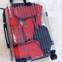 RIMOWA-0111 OFF-WHITE RIMOWA日默瓦聯名全透明TOPAS系列鹿晗 李宇春同款行李箱 吃土也要買的款式