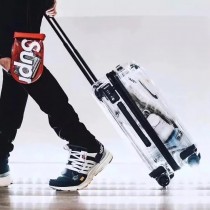 RIMOWA-0111 OFF-WHITE RIMOWA日默瓦聯名全透明TOPAS系列鹿晗 李宇春同款行李箱 吃土也要買的款式